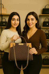 New Fashion Printed Chain Bag Large Capacity Foreign Air Tote Bag Trend Armpit Chain Bag